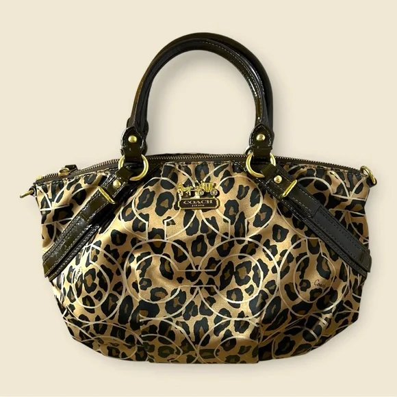 Coach | Bags | Coach Madison Ocelot Leopard Print Op Art  display picture 1